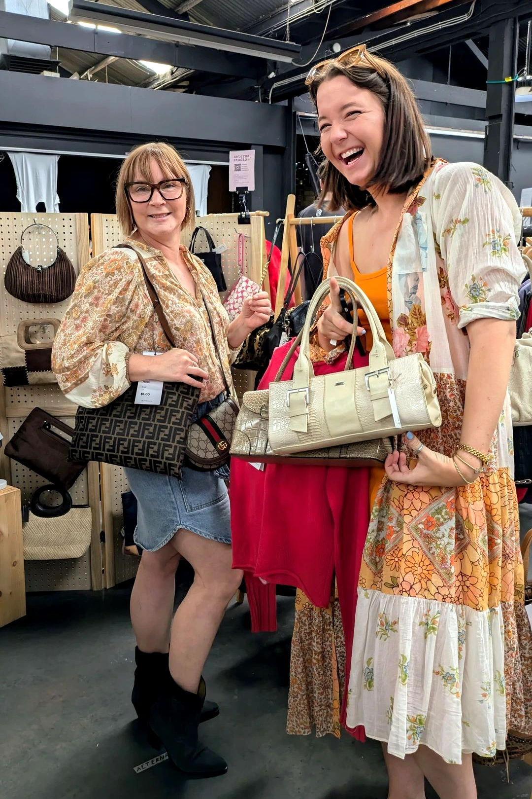 market customer photo